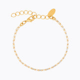 Caroline Svedbom - Evelyne Bracelet Crystal Gold