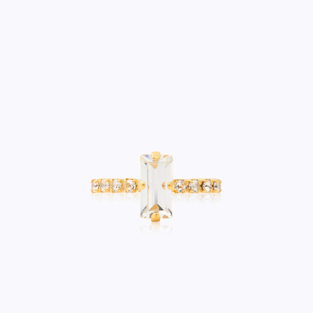 Caroline Svedbom - Lucy Ring Crystal Gold