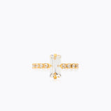 Caroline Svedbom - Lucy Ring Crystal Gold