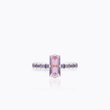Caroline Svedbom - Lucy Ring Violet Tanzanite Rhodium