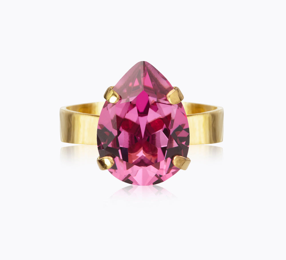 Caroline Svedbom - Mini Drop Ring Dark Rose Gold
