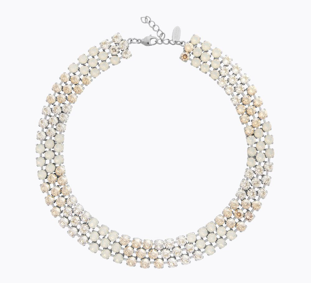 Rosanna Necklace / White Combo