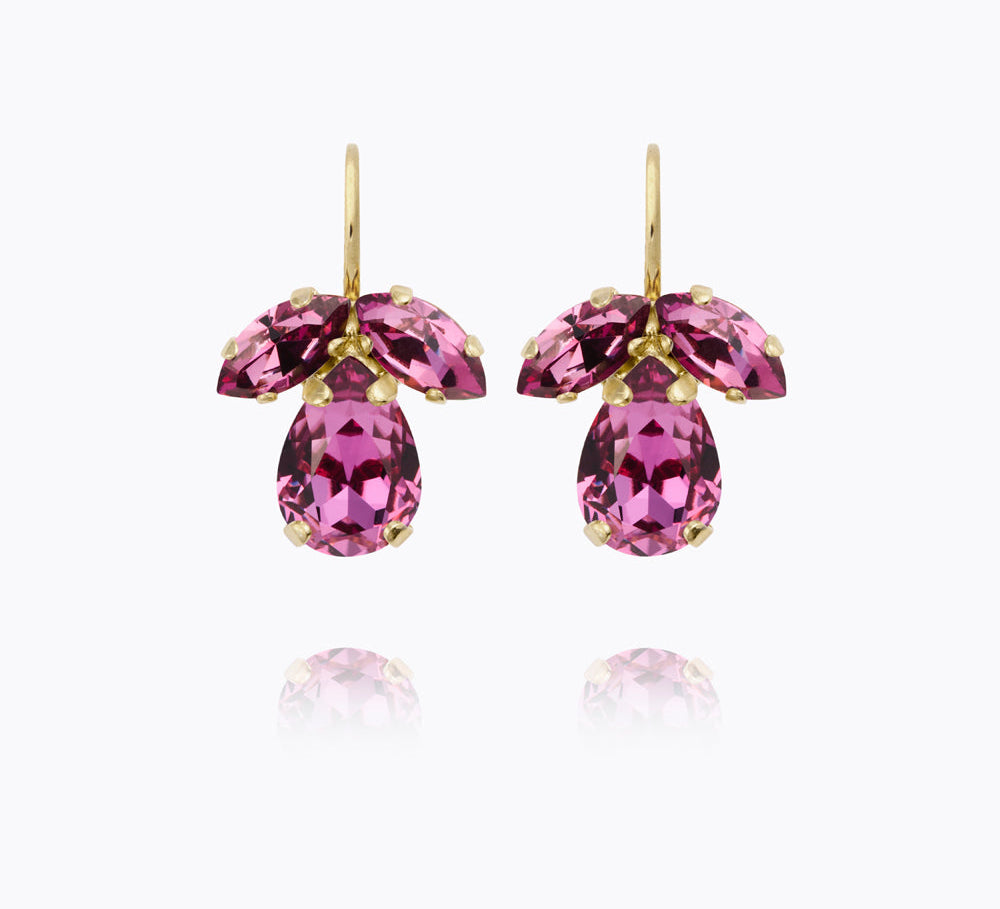 Caroline Svedbom - Petite Timo Earrings Dark Rose Gold