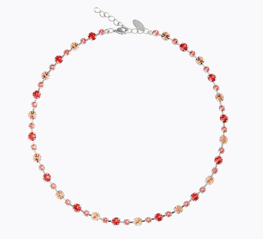 Calanthe Necklace / Peach Combo