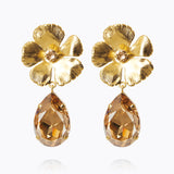 Caroline Svedbom - Anemone Perfect Earrings Golden Shadow Gold
