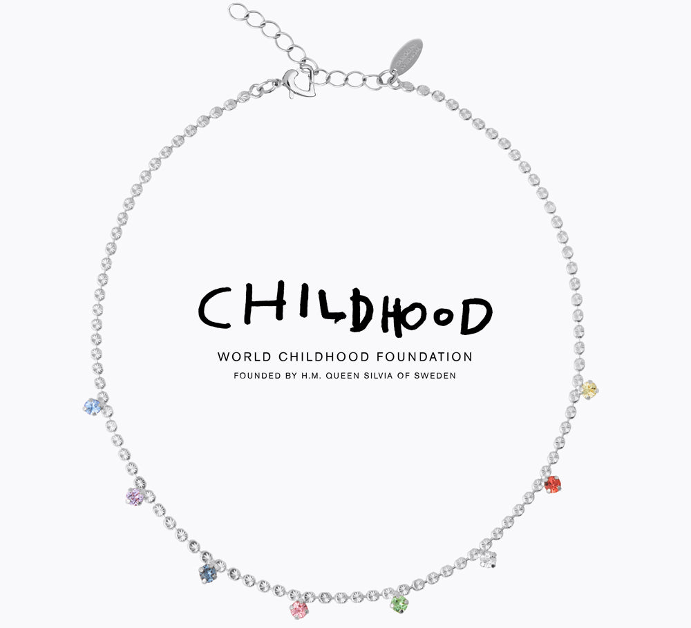 Childhood Edition Necklace / Rainbow Combo