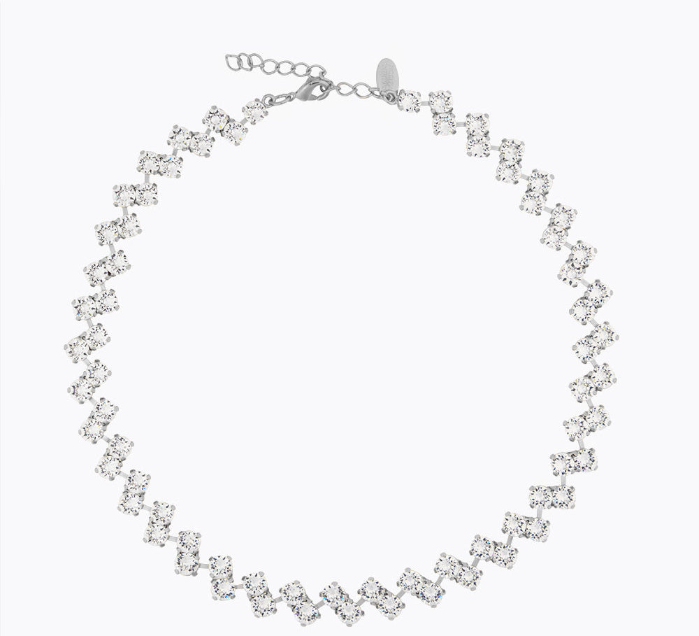 Fiona Necklace / Crystal