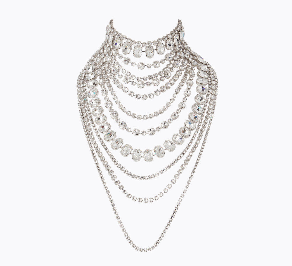 Caroline Svedbom - Kallisto Necklace Crystal Rhodium