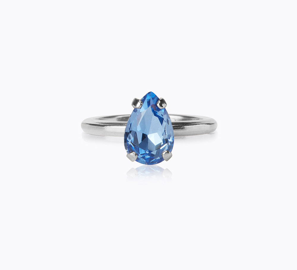 Petite Drop Ring / Lapis