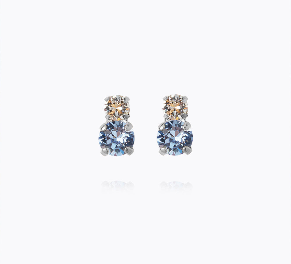 Leah Earrings / Blue Combo