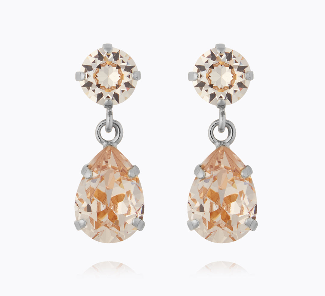 Mini Drop Earrings / Silk
