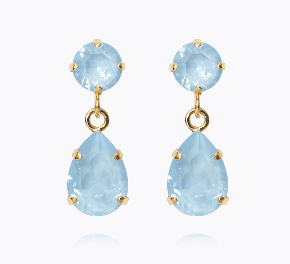 Caroline Svedbom - Mini Drop Earrings Sky Ignite Gold