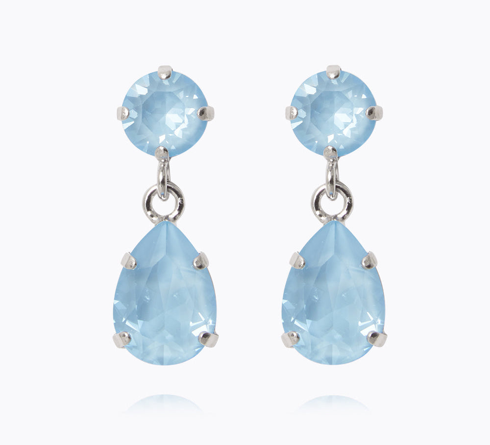 Caroline Svedbom - Mini Drop Earrings Sky Ignite Rhodium