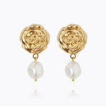 Caroline Svedbom - Rosita Pearl Earrings Pearl Gold
