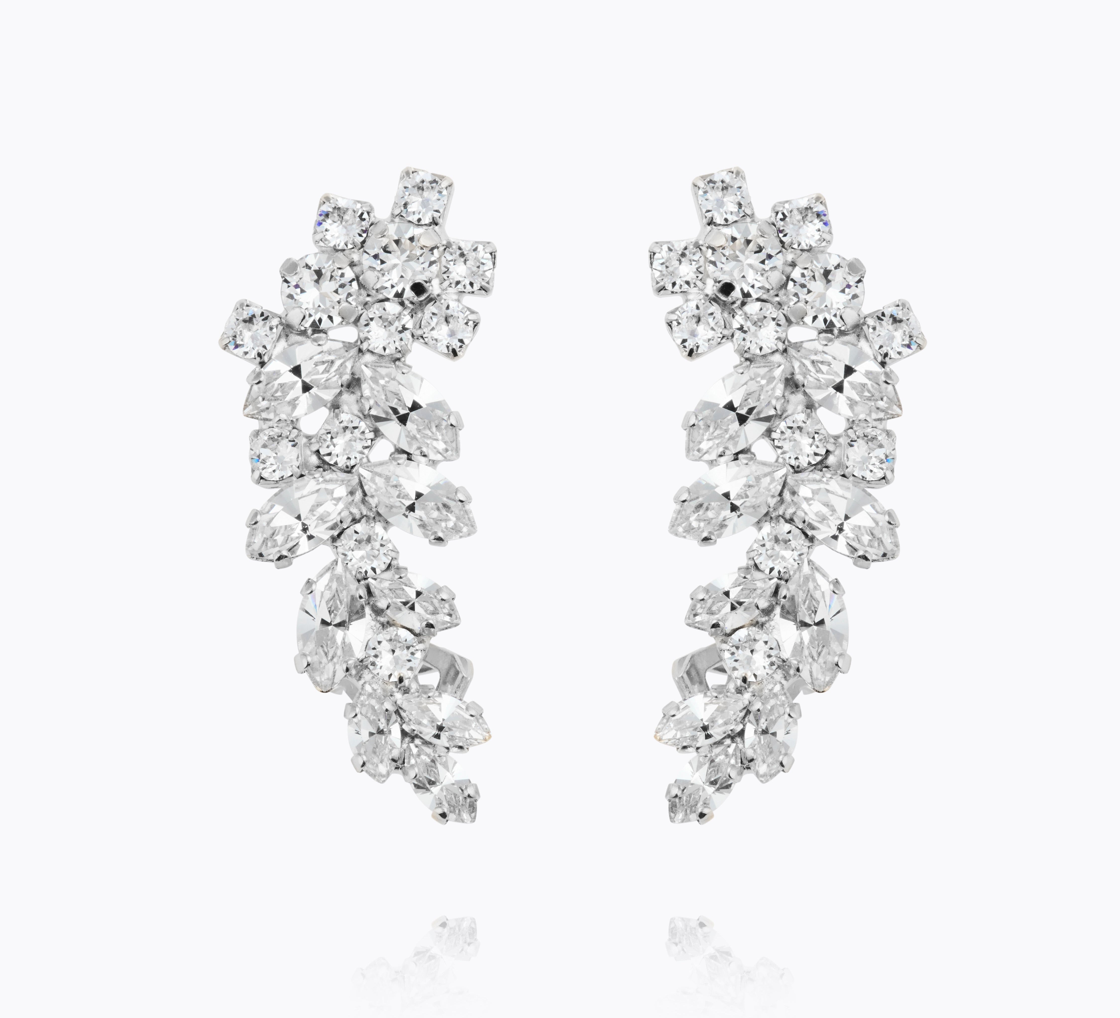Caroline Svedbom - Stay Together Earrings Crystal Rhodium