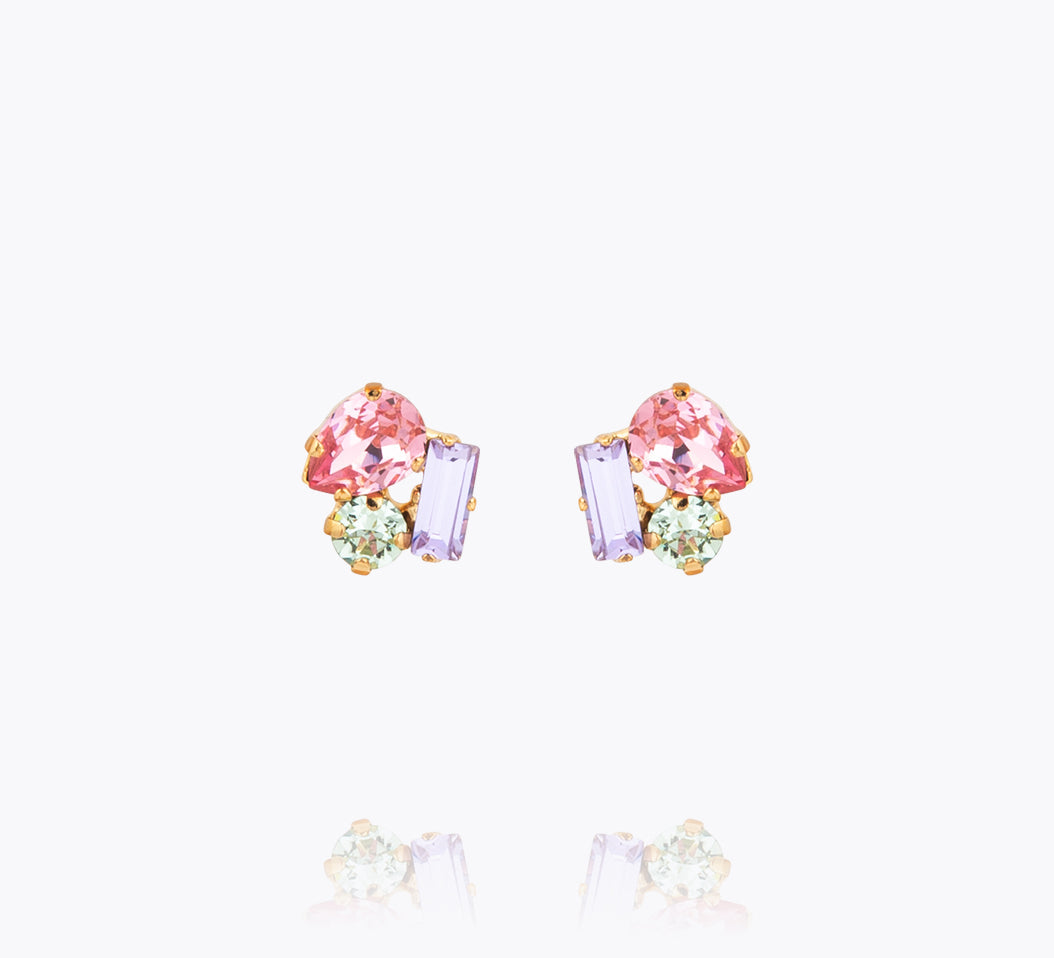 Caroline Svedbom - Isa Earrings Pastel Combo Gold