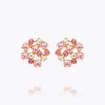 Caroline Svedbom - Kassandra Earrings Pink Combo Gold
