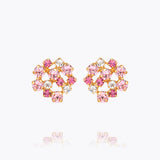 Caroline Svedbom - Kassandra Earrings Pink Combo Gold