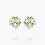 Caroline Svedbom - Kassandra Earrings Blue Combo Gold