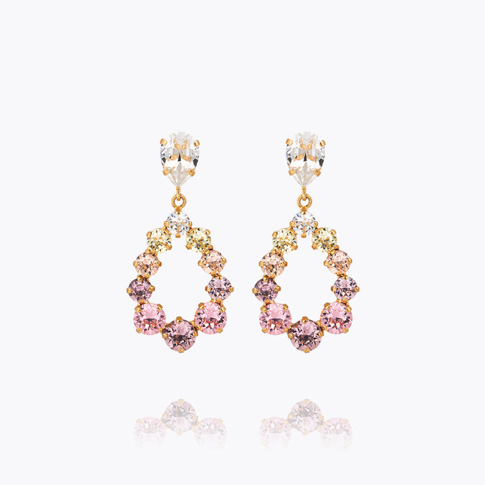 Caroline Svedbom - Delia Earrings Pastel Rainbow Combo Gold