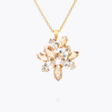 Caroline Svedbom - Melia Necklace Crystal Golden Shadow Gold