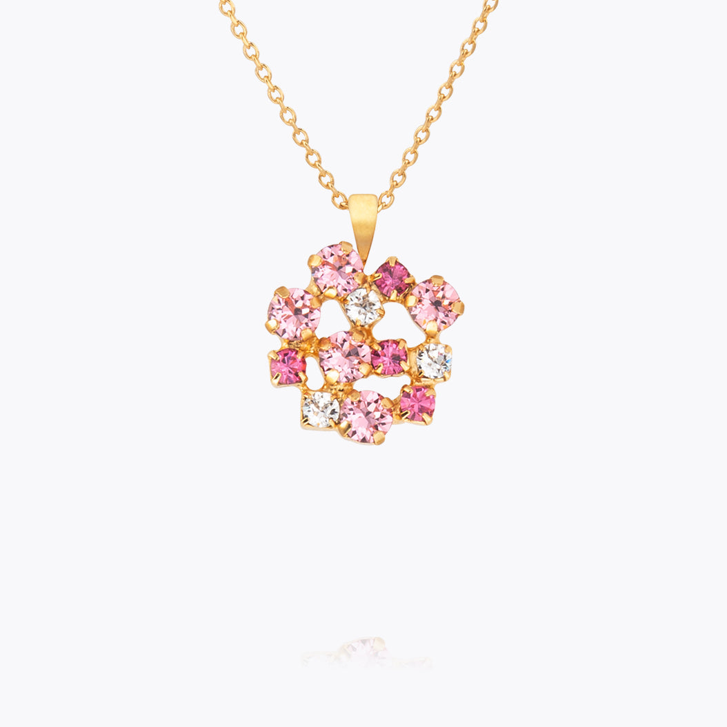 Caroline Svedbom - Kassandra Necklace Pink Combo Gold