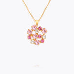 Caroline Svedbom - Kassandra Necklace Pink Combo Gold