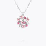 Caroline Svedbom - Kassandra Necklace Pink Combo Rhodium