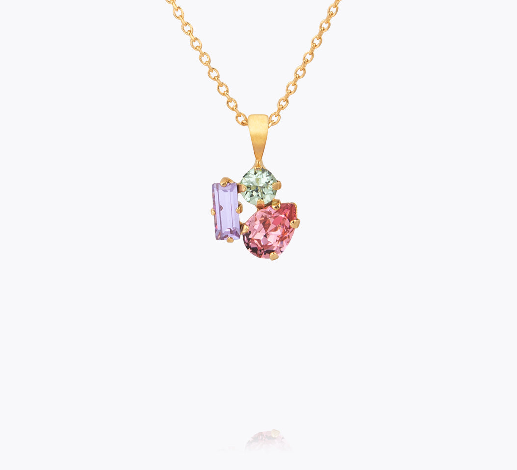 Caroline Svedbom - Isa Necklace Pastel Combo Gold