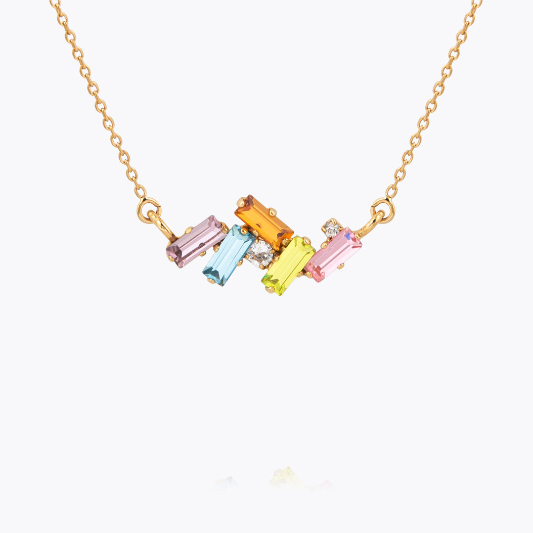 Caroline Svedbom - Nina Necklace Pastel Combo Gold