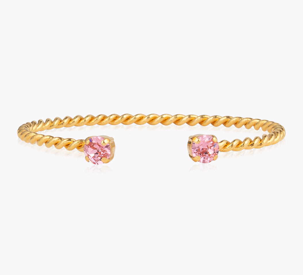 Caroline Svedbom - Mini Twisted Bracelet Light Rose Gold