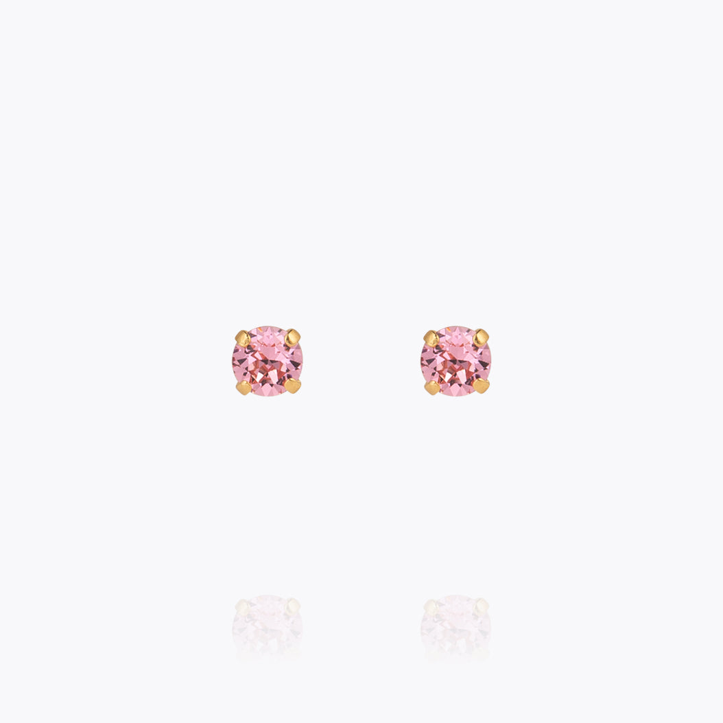 Caroline Svedbom - Mini Stud Earrings Light Rose Gold