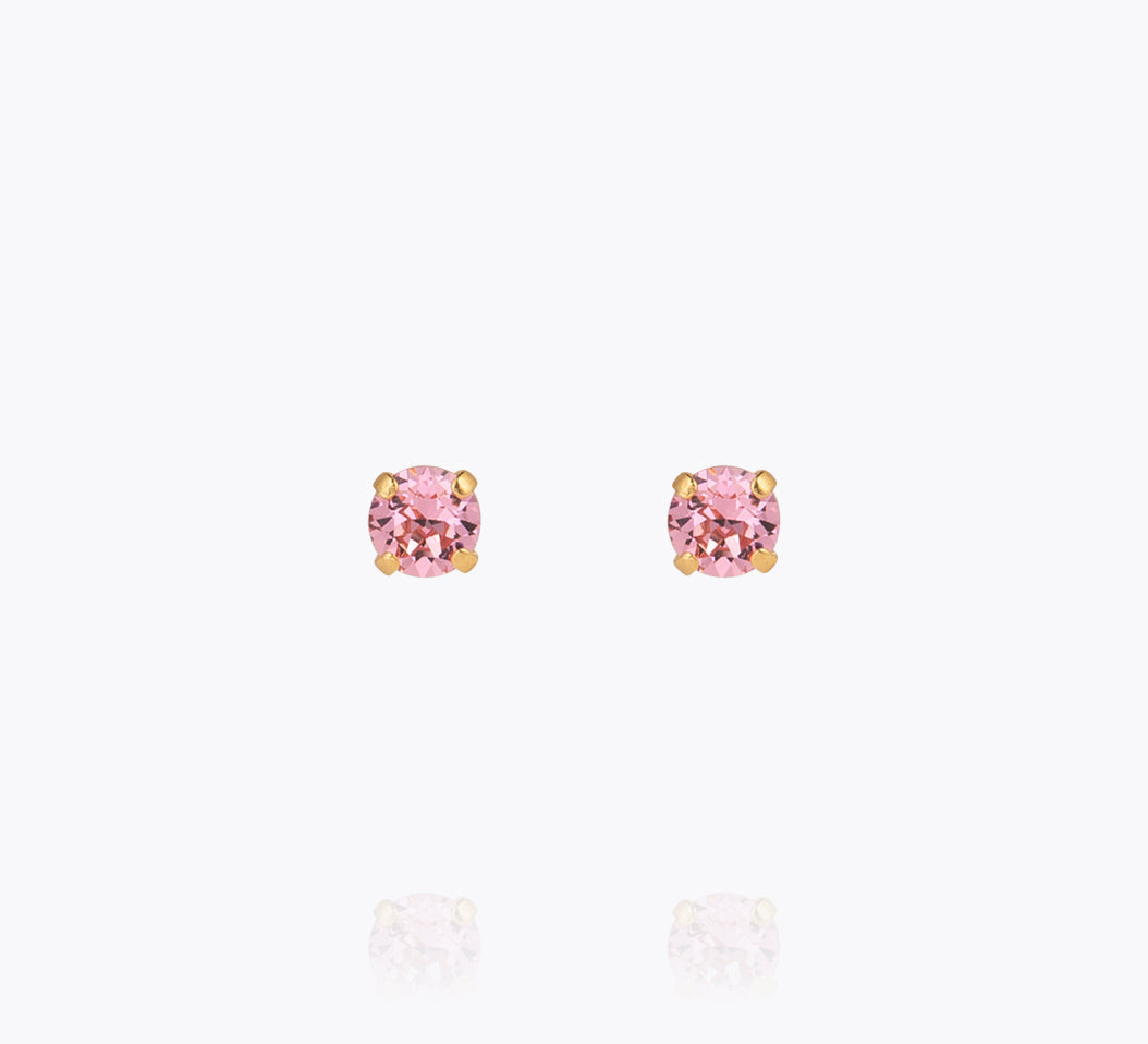 Caroline Svedbom - Mini Stud Earrings Light Rose Gold