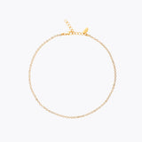 Caroline Svedbom - Siri Necklace Crystal Gold