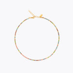 Caroline Svedbom - Siri Necklace Pastel Combo Gold