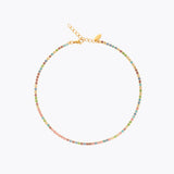 Caroline Svedbom - Siri Necklace Pastel Combo Gold
