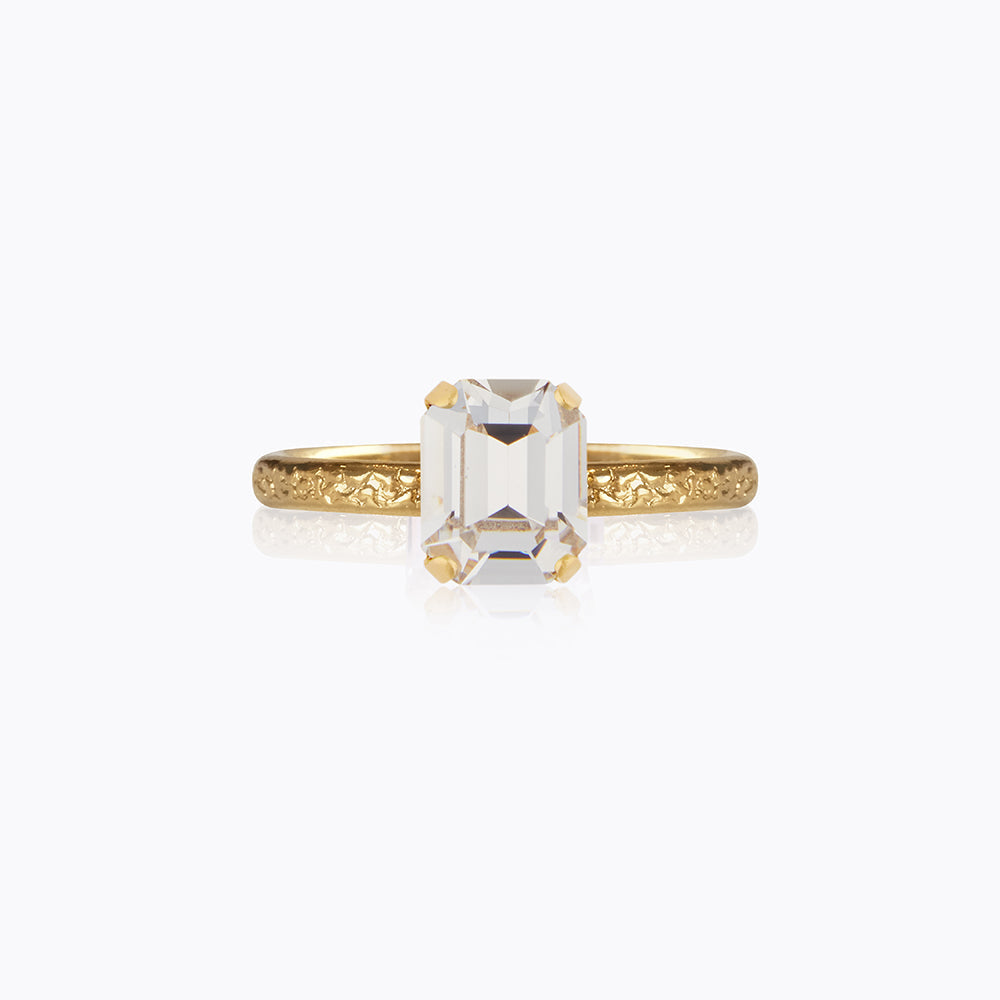 Caroline Svedbom - Mini Lydia Ring Crystal Gold