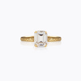 Caroline Svedbom - Mini Lydia Ring Crystal Gold