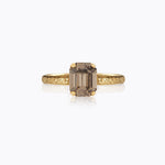 Caroline Svedbom - Mini Lydia Ring Black Diamond Gold