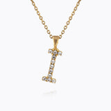 Caroline Svedbom - Mini Letter Necklace Letter I Gold