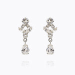Caroline Svedbom - Like Lovers Do Earrings Crystal Rhodium