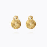 Caroline Svedbom - Mini Odessa Earrings Crystal Gold