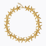 Caroline Svedbom - Sea Star Statement Necklace Gold Gold