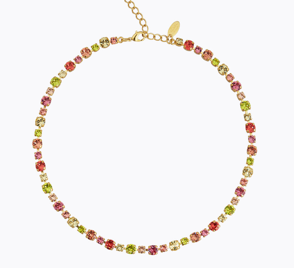 Caroline Svedbom - Calanthe Necklace Tropicana Combo Gold
