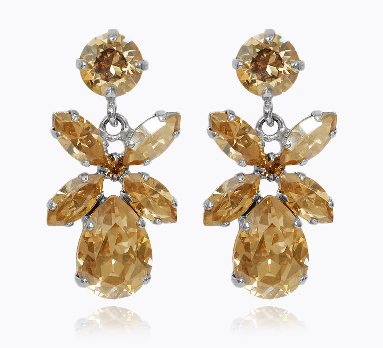 Mini Dione Earring / Golden Shadow