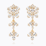 Caroline Svedbom - Falling In Love Earrings Crystal Gold