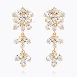 Caroline Svedbom - Falling In Love Earrings Crystal Gold