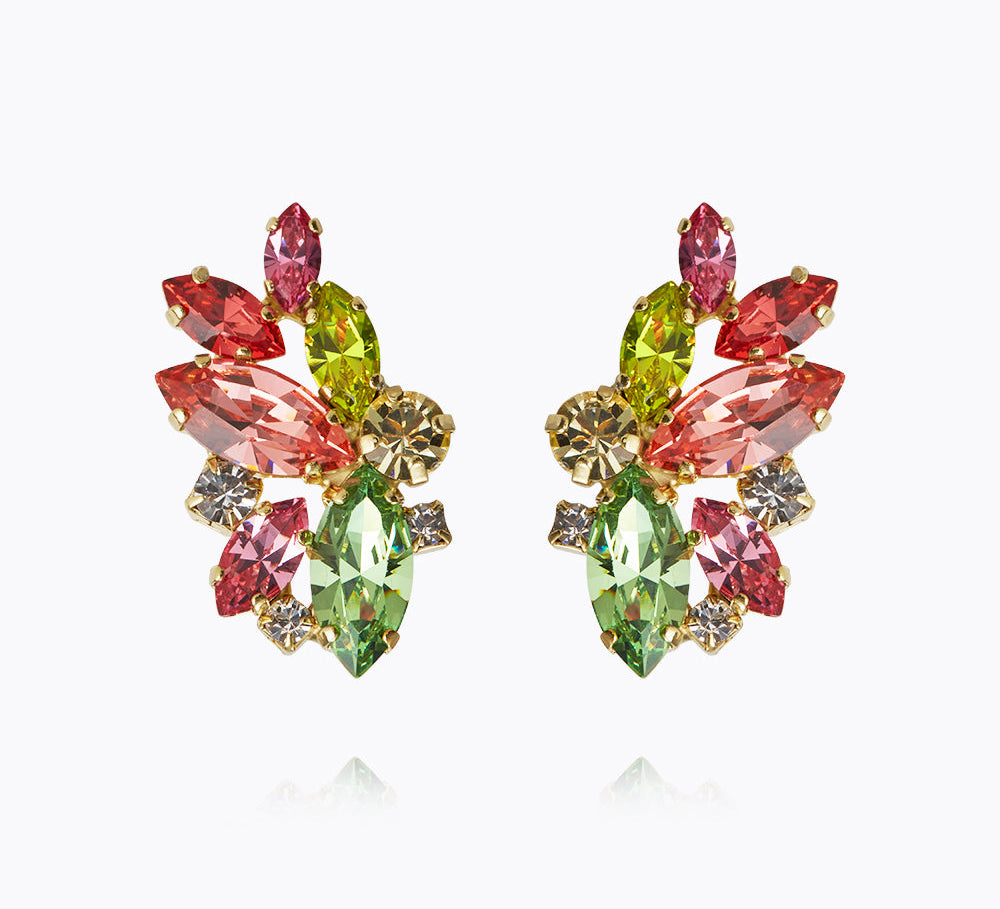 Caroline Svedbom - Havanna Earrings Tropicana Combo Gold