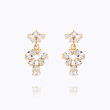 Caroline Svedbom - Kiss Me Earrings Crystal Gold