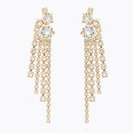 Caroline Svedbom - Amy Earrings Crystal Gold